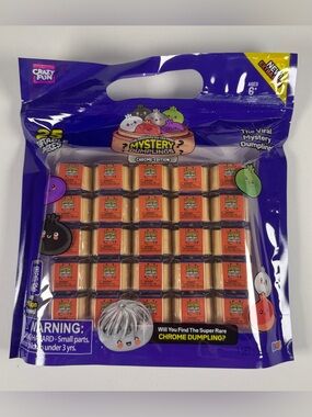 Crazy Fun RMS 25x Mini Mystery Dumpling Chrome Edition Set New Release Item!